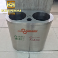 Stainless Steel Garbage Bin Recycle Trash Can